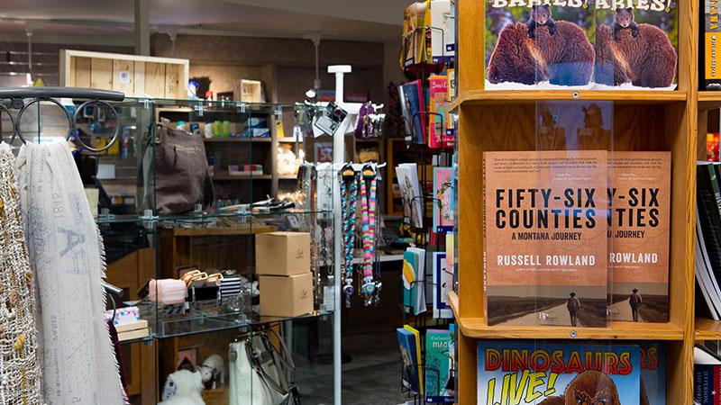 books and scarfs